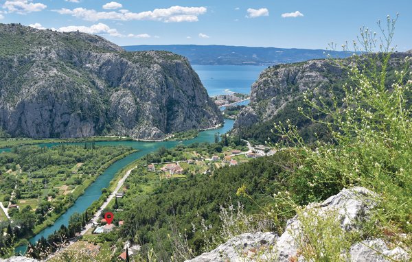 Feriehuse - Omis , Kroatien - CDF723 2