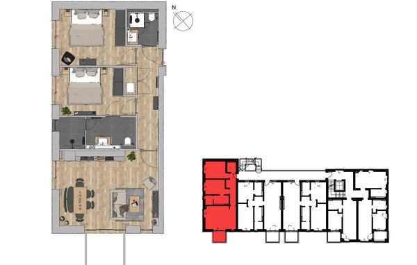 Ferienwohnung - Nordstrand , Deutschland - DSL311 911