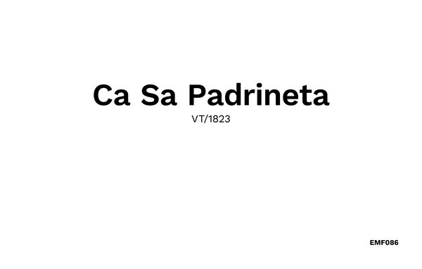 Ferienhaus - Sa Padrineta, Canyamel , Spanien - EMF086 901