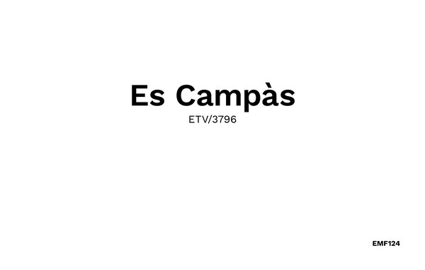 Semesterhus - Es Campets, Sencelles , Spanien - EMF124 901