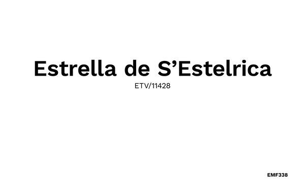 Ferienhaus - S'Estelrica, Arta , Spanien - EMF338 901