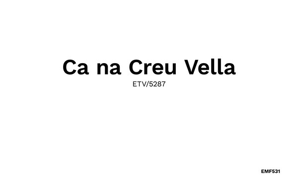 Holiday Home - Na Creu Vella, Arta , Spain - EMF531 901