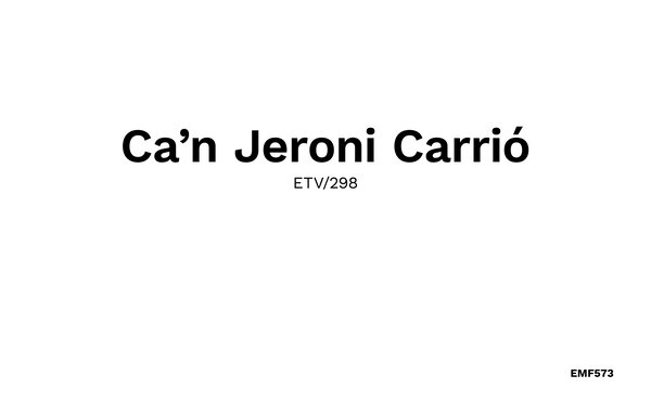 Casa de vacaciones - Can Carrio, Son Servera , España - EMF573 901