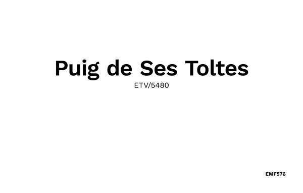 Ferienhaus - Puig de Ses Toltes, Sant Llorenc , Spanien - EMF576 901