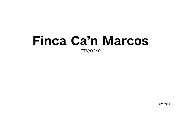 Ferienhaus - Can Marcos, Porreres , Spanien - EMF617 901