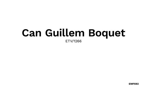 Ferienhaus - Can Guillem Boquet, Porto Cristo , Spanien - EMF692 902