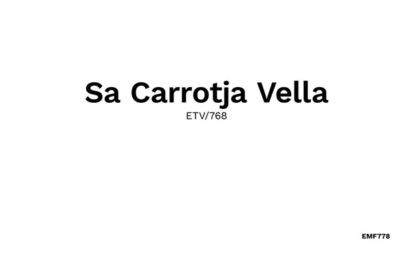 Ferienhaus Sa Carrotja Vella