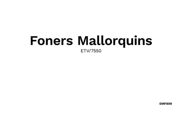 Kuća-za-odmor - Foners Mallorquins, Muro , Spanjolska - EMF809 902