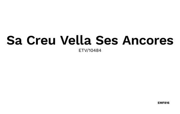 Holiday Home - Sa Creu Vella Ses Ancores, Capdepera , Spain - EMF816 901
