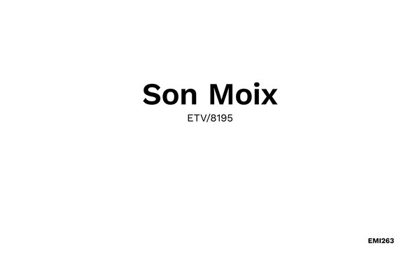 Ferienhaus - Casa Son Moix, Manacor , Spanien - EMI263 901