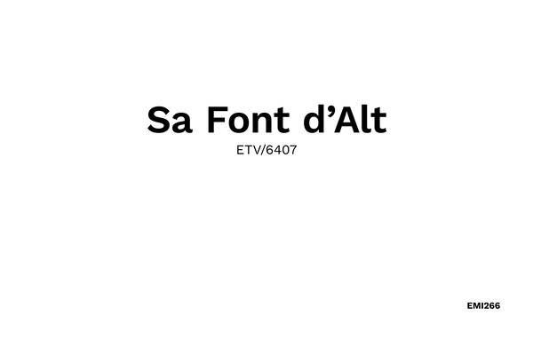Holiday Home - Sa Font d'Alt, Arta , Spain - EMI266 901