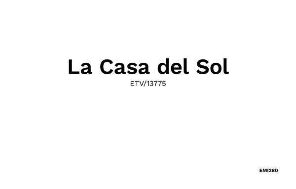 Holiday Home - La Casa del Sol, Betlem , Spain - EMI280 901