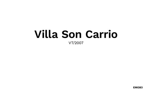 Vacation home Villa Son Carrio