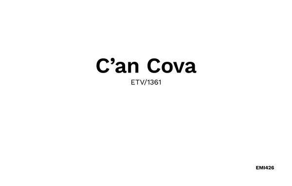 Vakantiehuis - Can Cova, Campos , Spanje - EMI426 902
