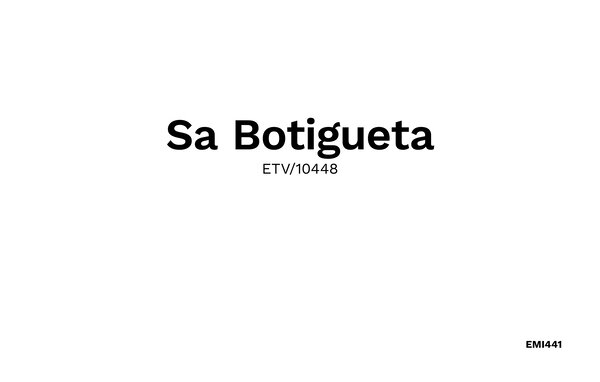 Casa de vacaciones - Petit Arto - Sa Botigueta, Arta , España - EMI441 901