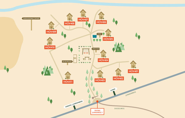 Ferienhaus - Ommen , Holland - HOV403 924