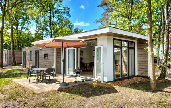 Ervaar dit moderne vakantiehuis in een rustig en mooi gelegen vakantiepark.

Verheug je op je verblijf in dit stijlvolle vakantiehuis. Maak het jezelf 's ochtends gemakkelijk met een vers gezet kopje ..