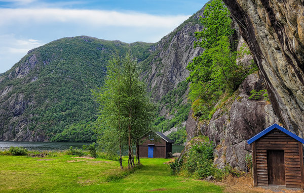 Semesterhus - Fjæra/Åkrafjorden , Norge - N18589 6