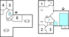 Grundriss Ferienhaus A3128