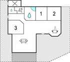 Grundriss Ferienhaus A4180