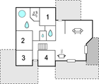 Grundriss Ferienhaus A4242