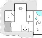 Grundriss Ferienhaus A5057