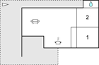 Grundriss Ferienhaus A5141