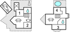 Grundriss Ferienhaus A5226