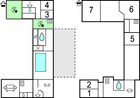 Grundriss Ferienhaus A6001