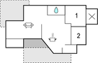 Grundriss Ferienhaus A6207