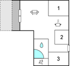 Grundriss Ferienhaus B3085