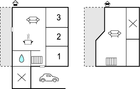 Grundriss Ferienhaus B3417