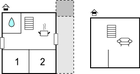 Grundriss Ferienhaus B3422