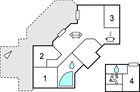 Grundriss Ferienhaus B40031