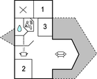 Grundriss Ferienhaus B51137
