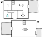 Grundriss Ferienhaus B5214