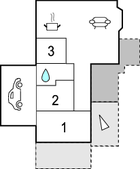 Grundriss Ferienhaus B52276