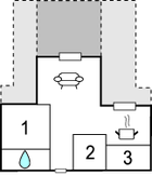 Grundriss Ferienhaus B6013