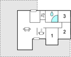 Grundriss Ferienhaus B6088