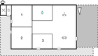 Grundriss Ferienhaus C02133