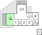Grundriss Ferienhaus C05101