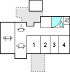 Grundriss Ferienhaus C09593