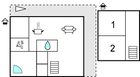 Grundriss Ferienhaus C09741