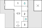 Grundriss Ferienhaus D01070