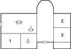 Grundriss Ferienhaus L50375