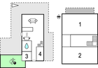 Grundriss Ferienhaus M21149