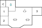 Grundriss Ferienhaus M21227