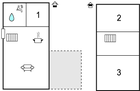 Grundriss Ferienhaus M21323