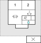 Grundriss Ferienhaus M21339