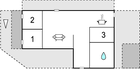 Grundriss Ferienhaus M21393